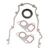 AngyMeck Timing Chain Cover W/Water Pump Gaskets & Main Seal Compatible With GM LS1, LS2, LS3, LS6 view 1