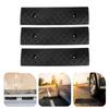 3Pcs Plastic Curb Ramp for Bicycles and Strollers, Black view 4