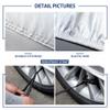 Full Car Cover Compatible with Kia K4 Hatchback 2024-2025, Outdoor Waterproof All Weather Winter Car Covers for Automobiles, Snow Exterior Protection Accessories view 4