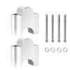 for Z800 for Z 800 28mm 1 1/8" 22mm 7/8" Motorcycle Handlebar Riser Clamp Handle Bar Mount Handlebar Clamp Riser(Silver,22mm) view 3