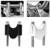 for Z800 for Z 800 28mm 1 1/8" 22mm 7/8" Motorcycle Handlebar Riser Clamp Handle Bar Mount Handlebar Clamp Riser(Silver,22mm) view 4