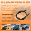 22"+21" OEM Quality Windshield Wiper Blades Replacement for Dodge Durango 2011-2024 Toyota Tacoma 2005-2016 Jeep Grand Cherokee 2011-2021 Honda Pilot 2009-2015 and more(Pack of 2 and Cleaning Wipes) view 4