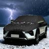 Hail Protector Car Cover, Car Snow Cover Compatible with Kia Soul 2009-2025, Half Car Covers with Cotton Lining,Padded Hail Blanket Rain Snow Dust Resistant for All Seasons e111q view 1
