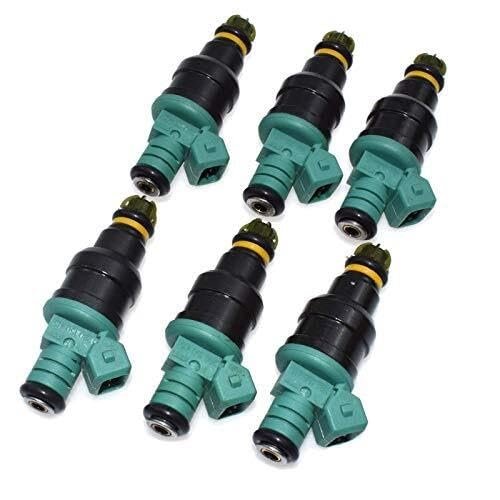 Fuel Injector 6PCS Flow Matched Fuel Injector 0280150415 13641730060 for BMWS 323is 325i 325is 525i M3 2.5L 3.0L Car Fuel Nozzle