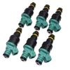Fuel Injector 6PCS Flow Matched Fuel Injector 0280150415 13641730060 for BMWS 323is 325i 325is 525i M3 2.5L 3.0L Car Fuel Nozzle view 1