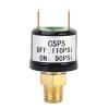 Adfaga Heavy Duty Air Compressor Pressure Control Switch Valve 90 110 PSI Auto Power On Off Pressure Switch for Automobile Suspension Tractor Air Pump Compressor view 1