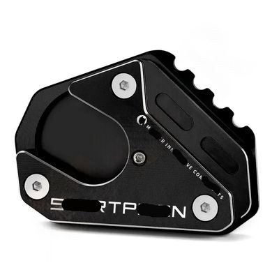 Motorcycle Kickstand Side Stand Enlarge Support Plate Pad For SVARTPILEN 125 200 250 For Svartpilen 2021-2023