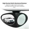 HD Car Blind Spot Elimination Mirror - 360 Rotatable, Rain/Fog Resistant, 2026 Upgraded 1/2 Pack Car Side Glass Convex Blindspot Mirror for Cars Trucks SUV, Universal Fit (1PC-White-L) view 3