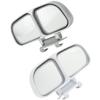 TIDTALEO Wide Angle Blind Spot Rearview Mirrors 2Pcs Double Lens Car Auxiliary Side Mirrors for Suvs Trucks with Large Field of View and Blind Zone Assistance view 1