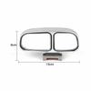 TIDTALEO Wide Angle Blind Spot Rearview Mirrors 2Pcs Double Lens Car Auxiliary Side Mirrors for Suvs Trucks with Large Field of View and Blind Zone Assistance view 2
