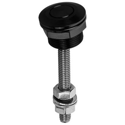 CVUTOVO Car Hood Pin Quick Release Latch Lock Stainless Steel Mini Hood Pin for Automotive Bumper Holder Compatible Car Exterior Accessories