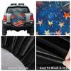 Fireworks American Flag Spare Tire Cover Wheel Protector Waterproof Dust-Proof Wheel Covers Universal Wheel Tire Protectors for Cars,Travel Trailer RV,Truck, SUV, Camper view 4