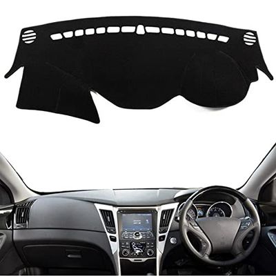 Car Dashboard Protector for Ford Focus 2 MK2 2005-2011 Dashboard Cover Sunshade Anti-Slip Anti-Glare All-Season use