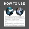 Car Windshield Heater, Quick and Portable Car Defroster, Dual-Function Car Defogger That Instantly Removes Fog From the Windshield While Warming the Car Interior view 4