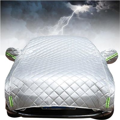 Half Car Cover Custom Fit for Cadillac Escalade 2007-2026,Heavy Duty Hail Car Cover,Thick Material,Easy Installation,Custom Designed for Sedans,SUVs,MPVs,and Other Vehicle Types