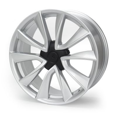 19'' x 8.5'' Aluminum Alloy Replacement for OE Wheel Rim Compatible with Model 3 2017-2023 - Direct Fit Silver Wheel Rim