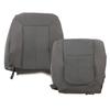Genuine Front Cloth Seat Cover Gray/Driver Foam for Ford F250 F350 XLT FX4 2011-2016 OEM-Quality Replacement Part view 2