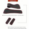Door Groove Pads for CR-V 2023, Car Gate Slot Mats Non-Slip Cup Holder Mats Center Console Liners Car Accessories,Red view 2