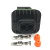 1/5/10 Sets 2 Pin 1-1564546-1 1-156452-1 Connector Male or Female Plug with Terminal and Rubber(2pin 1-1564546-1,10 Sets) view 3