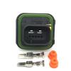 1/5/10 Sets 2 Pin 1-1564546-1 1-156452-1 Connector Male or Female Plug with Terminal and Rubber(2pin 1-1564546-1,10 Sets) view 4