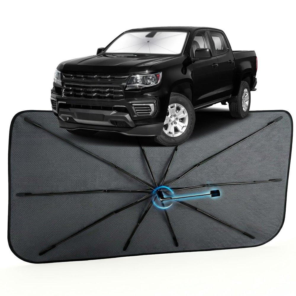 Car Windshield Sun Shade Umbrella for Chevrolet Colorado 2015-2022, 1:1 Fit