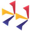 KAILIKETIY Car Vinyl Wrap Squeegee 6Pcs Triangle Film Scraper Set with Thickened Auto Window Tint Scraper for Vehicle Windshield Glass Removal and Car Film Application view 1
