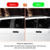 Outer Pillar Post Panel Covers for MG 5 EV 2018 2019 2020 2021 2022 2023, Pillar Post Pre Cut Window Trim Kits Adhesive Backs UV Resistant view 4