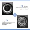 Opuweiy 2 PCS Bling Car Engine Start Stop Button, Rhinestone Push Start Decorative Ring, Anti-scratch Ignition Ring Sticker, Sparkling Car Interior Accessories for Wowen (White) view 4