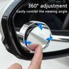 Fit For Land Rover LR2 Freelander 2 2007-2014,Car Convex Blind Spot Mirror,Suction Cup Round HD Glass Convex 360 Wide Angle Side Rear View Mirror view 2