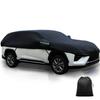 Half Anti-Hail Car Cover for BMW X1 (E84) LCI 2009-2015 Hail Protector Car Cover Hail Blanket for Automobiles Outdoor Heavy Duty with Storage Bag & Mirror Pocket view 1