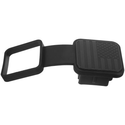 CATIEBYE Trailer Hitch Cap and Tow Receiver Tube Plug Black Rubber Protector Cover for Rv and Truck Towing Accessories, Dustproof Hitch Cover for Trailer Use