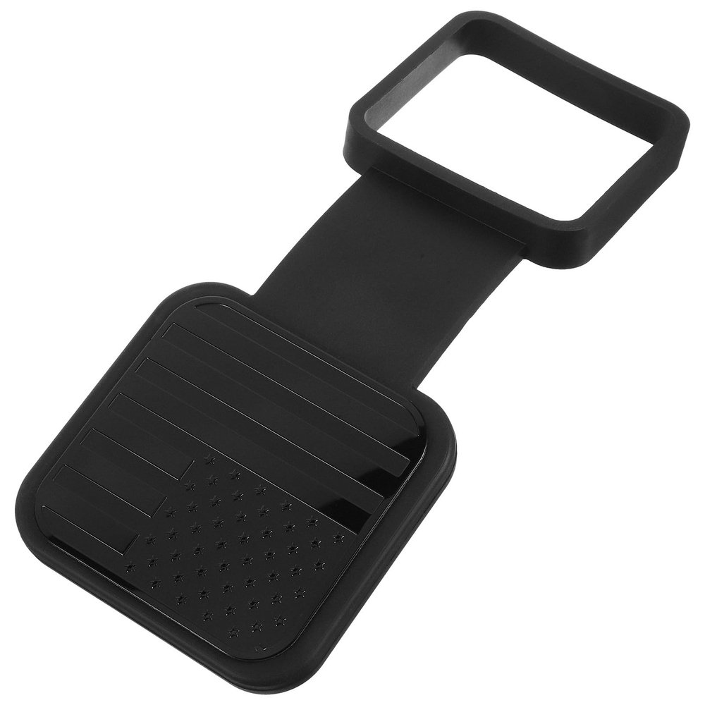 Mikinona Trailer Hitch Tube Plug Tow Hitch Cover Rubber Dust Cap Protector for Car Trailer Receiver, Black Tow Cap for Truck Exterior Towing Accessories