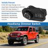 Irland-nan 68292842AA Headlight Switch Compatible with Jeep Wrangler JL Gladiator JT 2018-2022, Headlamp Dimmer Switch Replaces 68292842AB 68292842AC view 4