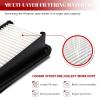 YXPCARS Engine Air Filter Automotive for My Car for Acura TSX 2009 2010 2011 2012 2013 2014 L4 2.4L (2 Pce) view 2
