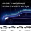 Custom Hail-Proof Full Van Cover Compatible with Subaru Libero, Cotton Lined Outdoor Cover, Waterproof Breathable Anti-UV Protector Snowproof Anti Freeze view 4