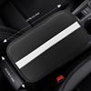 Car Center Console Cushion Pad, Universal Leather Waterproof Armrest Seat Box Cover Protector, Car Armrest Seat Box Cover Accessories Interior Protection for Most Vehicles, SUVs, Trucks, Cars (White) view 2