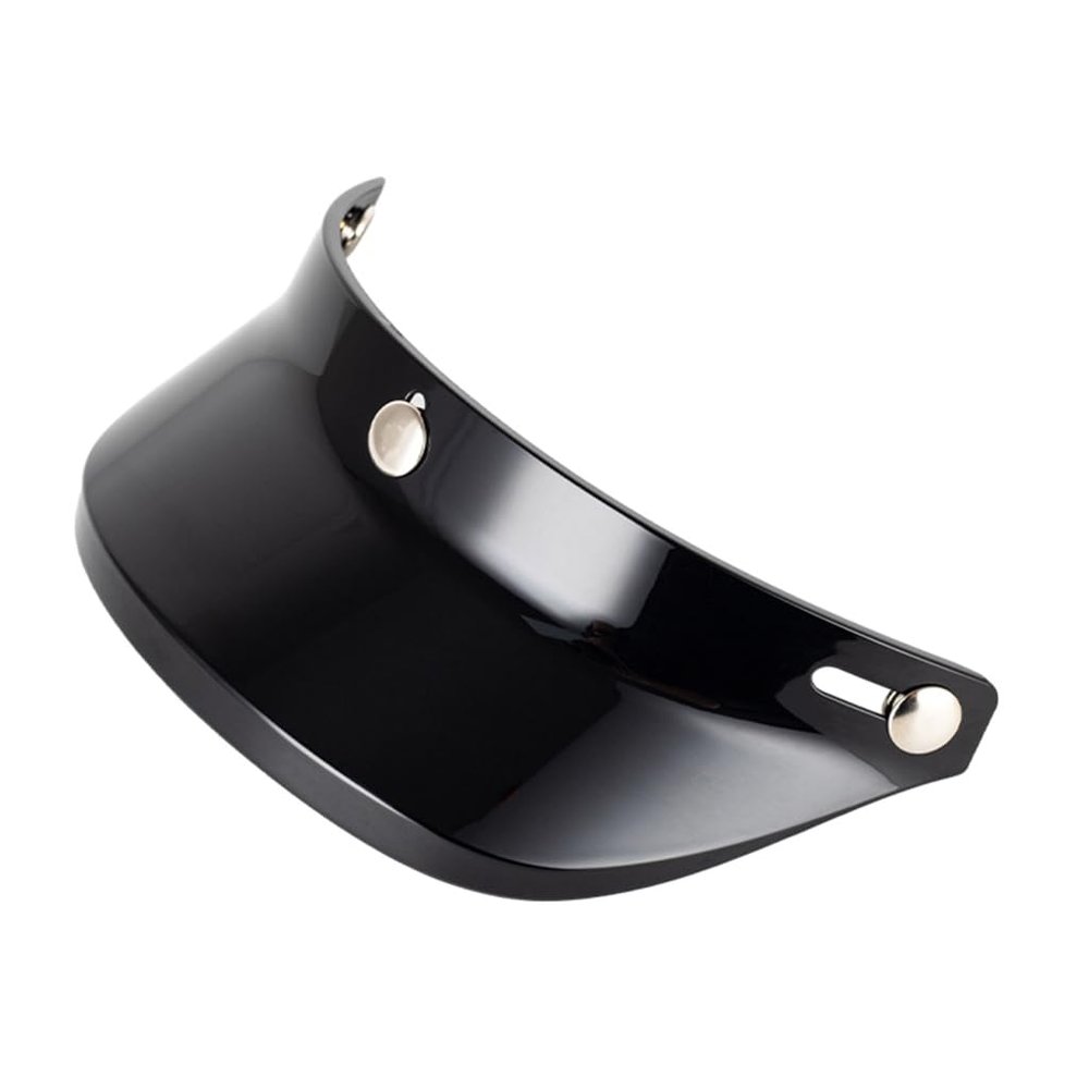 Anti-UV Fog Windproof Universal 3 Snap Button Visor for Open Face Motorcycles Helmet Wind Shield Flip Up Fitment Durable
