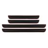 Car Door Sill Protector for Benz GL 2008-2012, PVC Soft Rubber Front Rear Door Sill Scuff Plate Guard Anti-Scratch Paint Scuff Cover,Red view 1