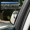 2Pcs Rear Seat Blind Spot Mirror for B Pillar Trucks view 3