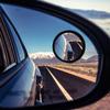 Healvian Convex Rear View Mirrors 2pcs with Suction Cup Wide Angle Blind Spot Mirrors for Car Cabin and Exterior 360 Degree Adjustable Black Frame Automotive Rearview Lenses for Safer view 4