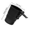 Luxshiny 2Pcs Car Air Vent Cup Holder Multifunction Beverage Mount Adjustable Drink Stand Black Portable Car Water Cup Holder for Vehicle Interior Storage view 2
