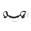 ZUNOXAZ Car Inside Handrail Grab Handle 2Pcs Set Black Vehicle Roof Handlebar for Elderly Safety and Travel Use view 2