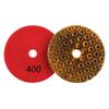 Wet Polishing 4 Inch Emery For Pads Copper Bond for Marble For Granite Concrete s with 50# 100# 200# 400# Grit For Pads for Smooth Finishing (400#) view 4