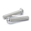 Zkensh-Bolts M2.5-M8 304 Stainless Steel Six Lobe Torx Button Round Head with Pin Tamper Proof Security Screw Bolt, 10/50pcs, Widely Used(45mm,(10pcs) M5) view 4