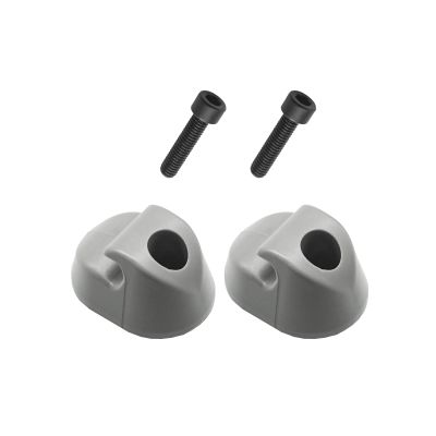 2PCS Sun Visor Clip Gray Interior Replacement Compatible with Kenworth Peterbilt Interior Replaces S16-1023-661 (F01377-2)