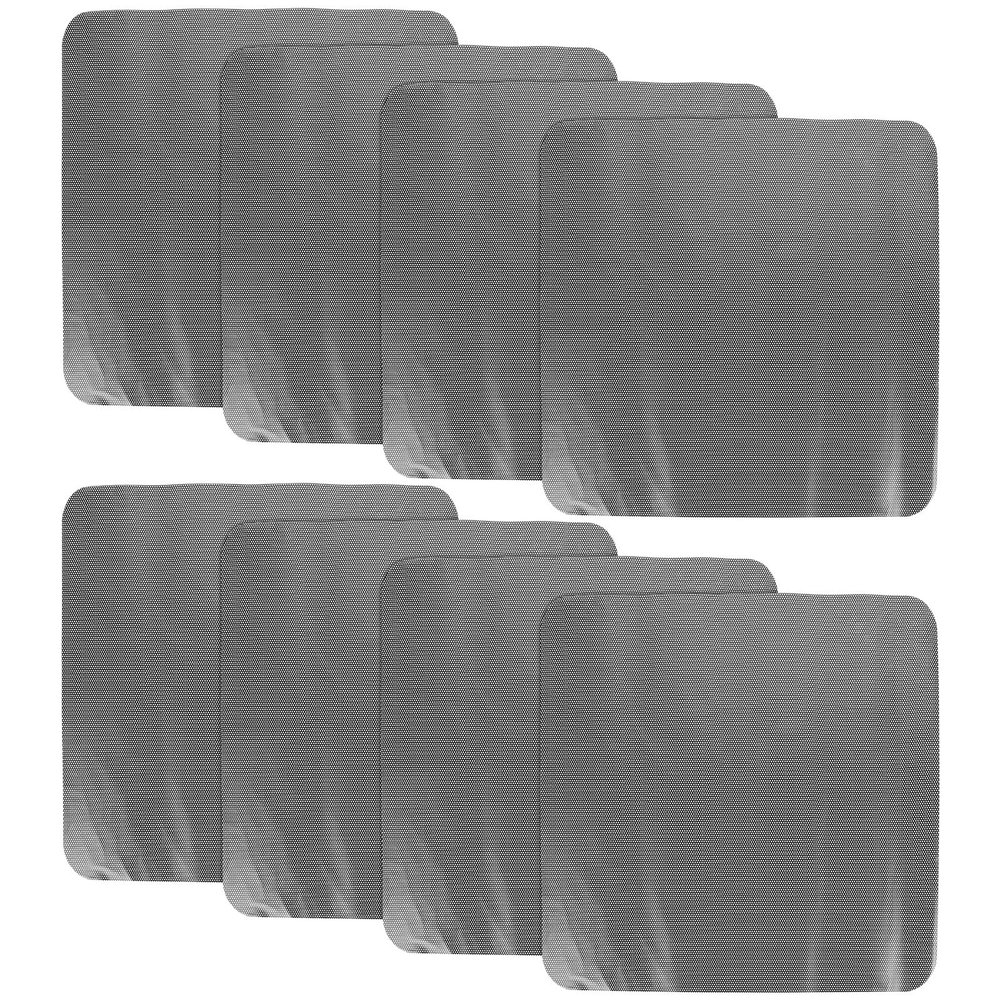 8Pcs Car Side Window Sun Protection Shades, 42x38x0.2cm
