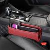MBBDGBMZ Car Seat Side Pocket Organizer for BMW iX3 (G08) 2020-2024, Car Gap Filler Storage Box for Phone Keys Coins Glasses,B view 4