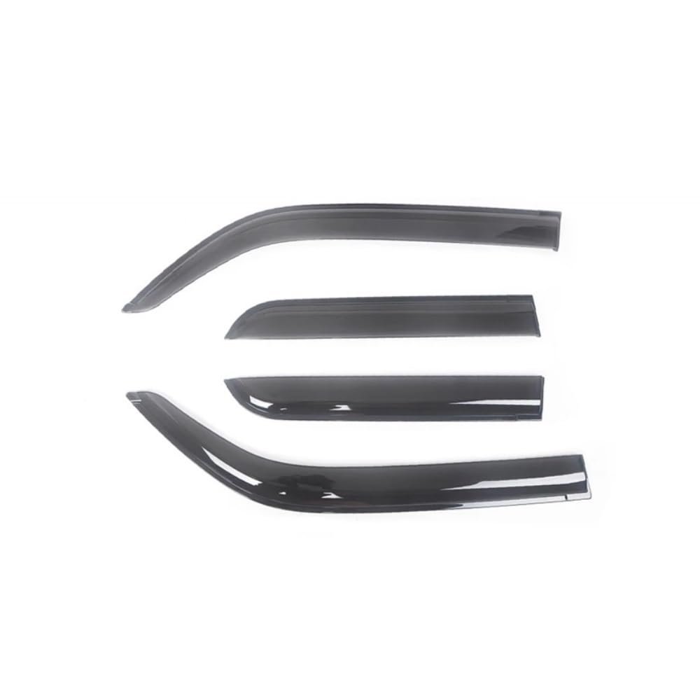 CLNXMT Window Rain Guard Visors Compatible for Chevrolet Suburban 2007 2008 2009 2010 2011 2012 2013 2014 Visor Wind Deflectors Guards Door Vent Shades
