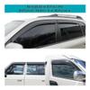 CLNXMT Window Rain Guard Visors Compatible for Chevrolet Suburban 2007 2008 2009 2010 2011 2012 2013 2014 Visor Wind Deflectors Guards Door Vent Shades view 3