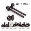 Motorcycle Handlebar Risers Universal CNC Rised 31mm 33mm 35mm 36mm 37mm 41mm 43mm 45mm 47 50mm 51mm Motorcycle Clip on Ons Riser 7/8" 22MM Handlebar view 2